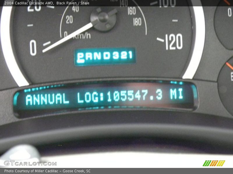 Black Raven / Shale 2004 Cadillac Escalade AWD