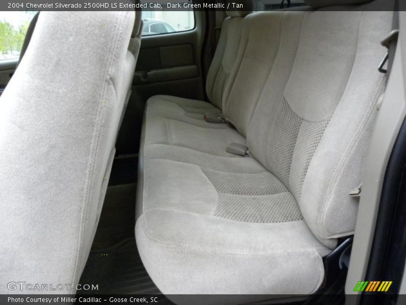 Dark Green Metallic / Tan 2004 Chevrolet Silverado 2500HD LS Extended Cab