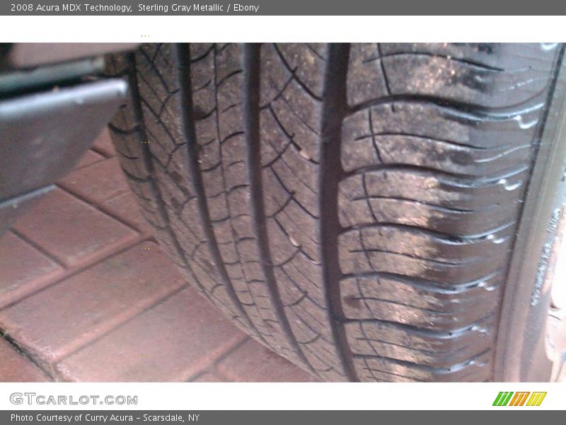 Sterling Gray Metallic / Ebony 2008 Acura MDX Technology