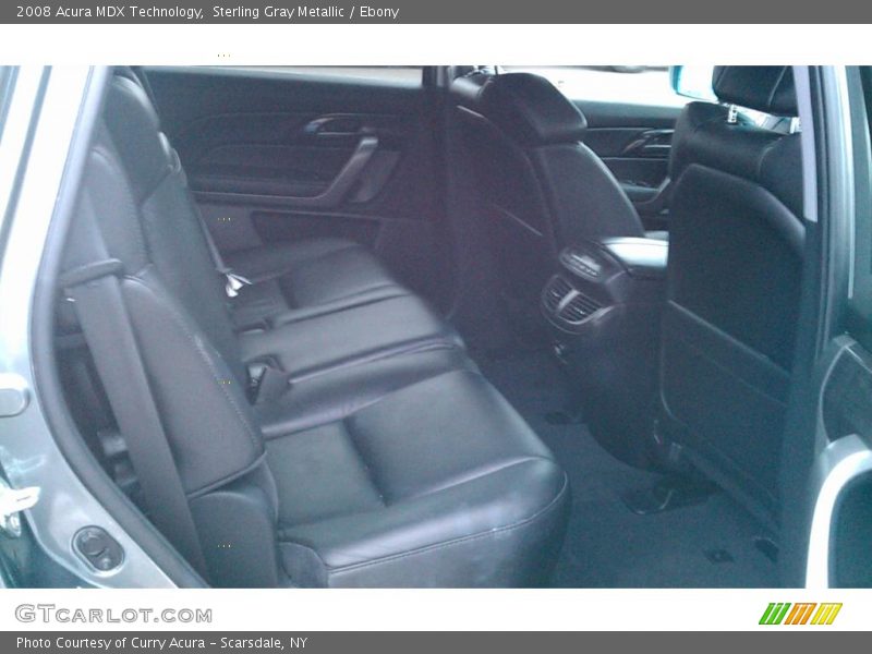 Sterling Gray Metallic / Ebony 2008 Acura MDX Technology
