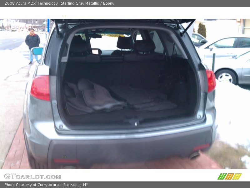 Sterling Gray Metallic / Ebony 2008 Acura MDX Technology