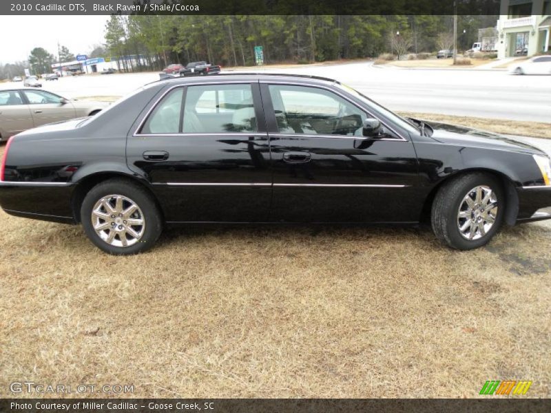 Black Raven / Shale/Cocoa 2010 Cadillac DTS