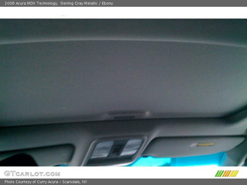 Sterling Gray Metallic / Ebony 2008 Acura MDX Technology
