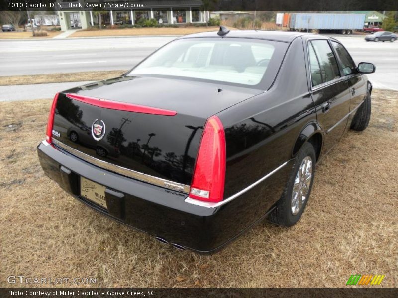 Black Raven / Shale/Cocoa 2010 Cadillac DTS