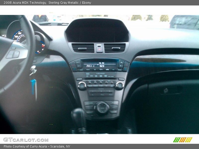 Sterling Gray Metallic / Ebony 2008 Acura MDX Technology