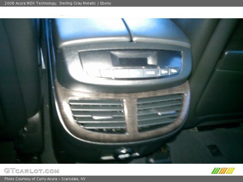 Sterling Gray Metallic / Ebony 2008 Acura MDX Technology