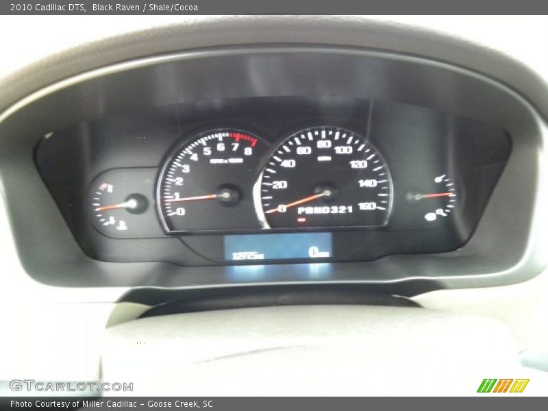 Black Raven / Shale/Cocoa 2010 Cadillac DTS