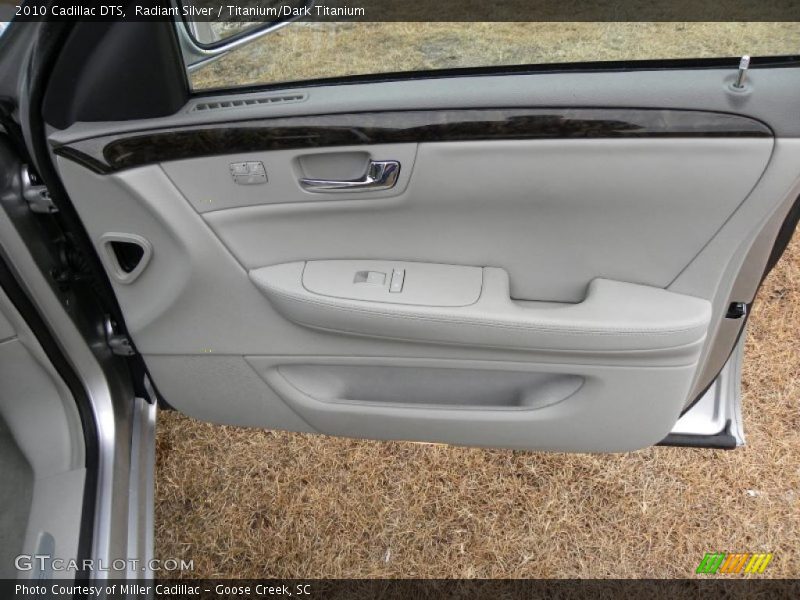 Radiant Silver / Titanium/Dark Titanium 2010 Cadillac DTS