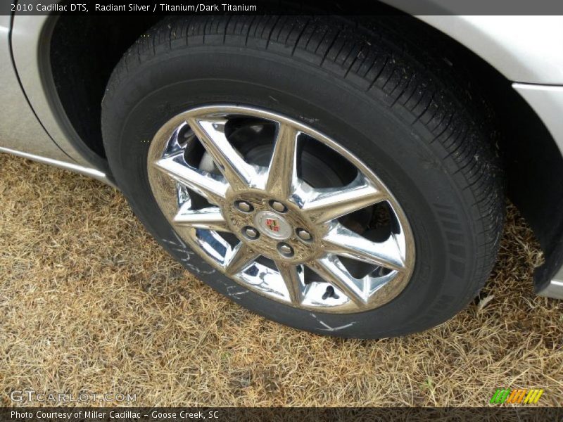 Radiant Silver / Titanium/Dark Titanium 2010 Cadillac DTS