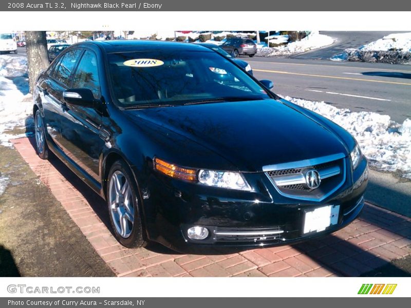 Nighthawk Black Pearl / Ebony 2008 Acura TL 3.2