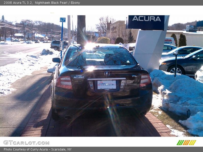 Nighthawk Black Pearl / Ebony 2008 Acura TL 3.2