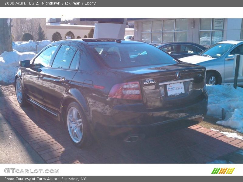 Nighthawk Black Pearl / Ebony 2008 Acura TL 3.2