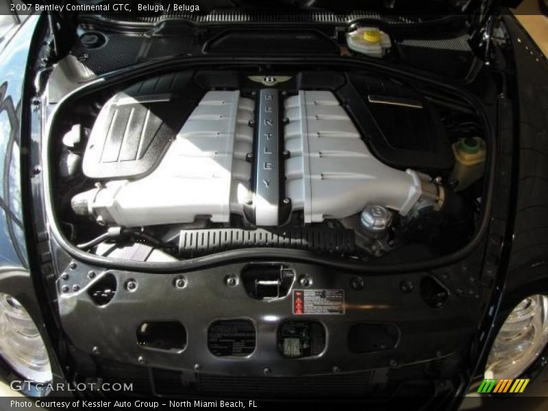  2007 Continental GTC  Engine - 6.0L Twin-Turbocharged DOHC 48V VVT W12