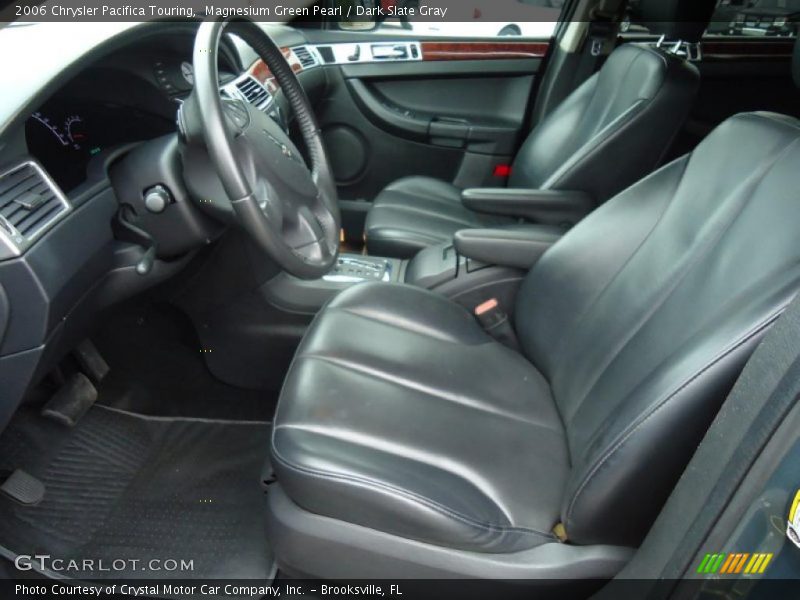 Magnesium Green Pearl / Dark Slate Gray 2006 Chrysler Pacifica Touring