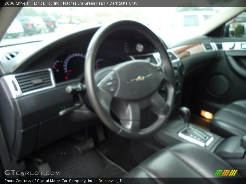 Magnesium Green Pearl / Dark Slate Gray 2006 Chrysler Pacifica Touring