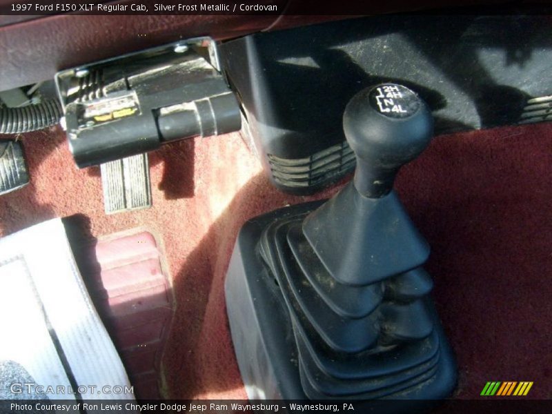 Controls of 1997 F150 XLT Regular Cab