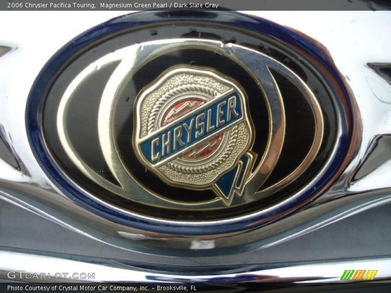 Magnesium Green Pearl / Dark Slate Gray 2006 Chrysler Pacifica Touring