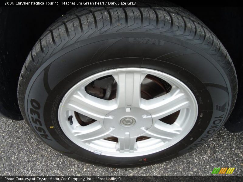 Magnesium Green Pearl / Dark Slate Gray 2006 Chrysler Pacifica Touring