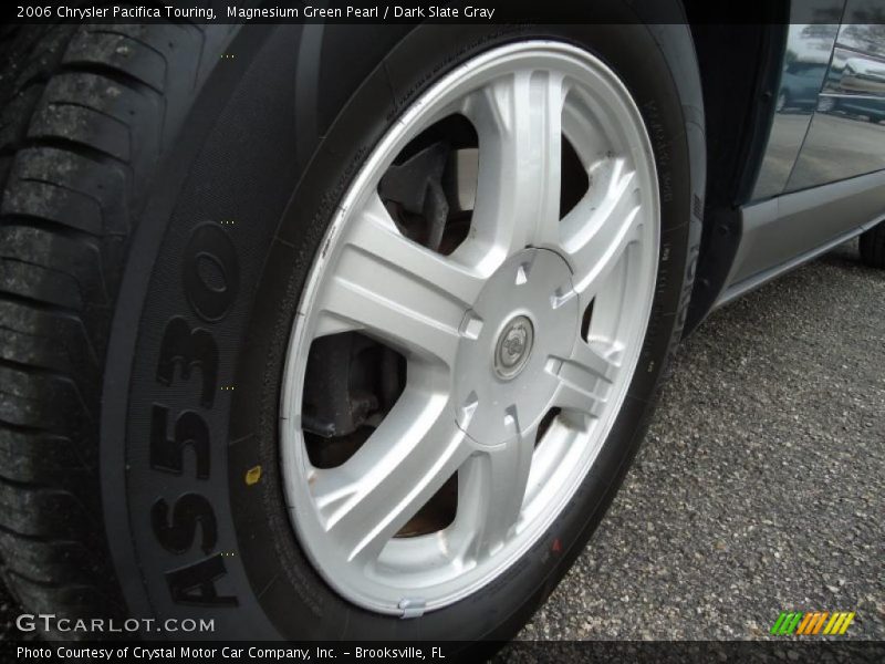 Magnesium Green Pearl / Dark Slate Gray 2006 Chrysler Pacifica Touring