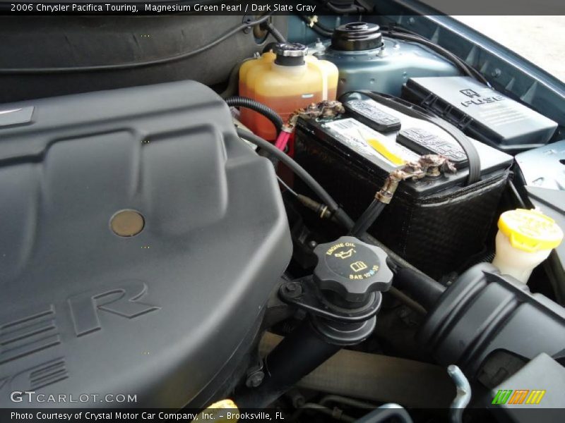 Magnesium Green Pearl / Dark Slate Gray 2006 Chrysler Pacifica Touring
