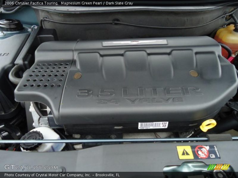 Magnesium Green Pearl / Dark Slate Gray 2006 Chrysler Pacifica Touring