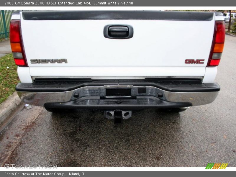 Summit White / Neutral 2003 GMC Sierra 2500HD SLT Extended Cab 4x4