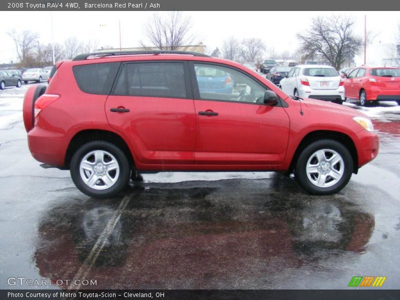 Barcelona Red Pearl / Ash 2008 Toyota RAV4 4WD