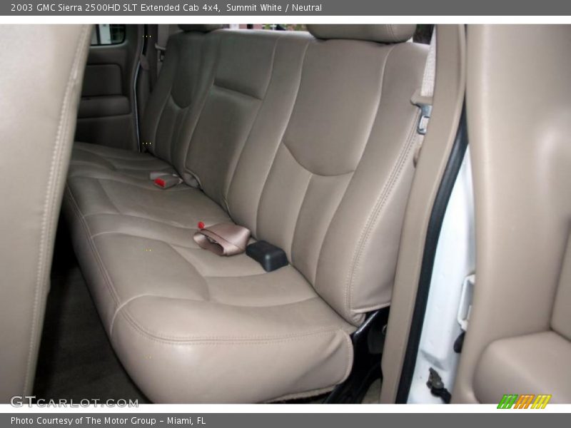 Summit White / Neutral 2003 GMC Sierra 2500HD SLT Extended Cab 4x4