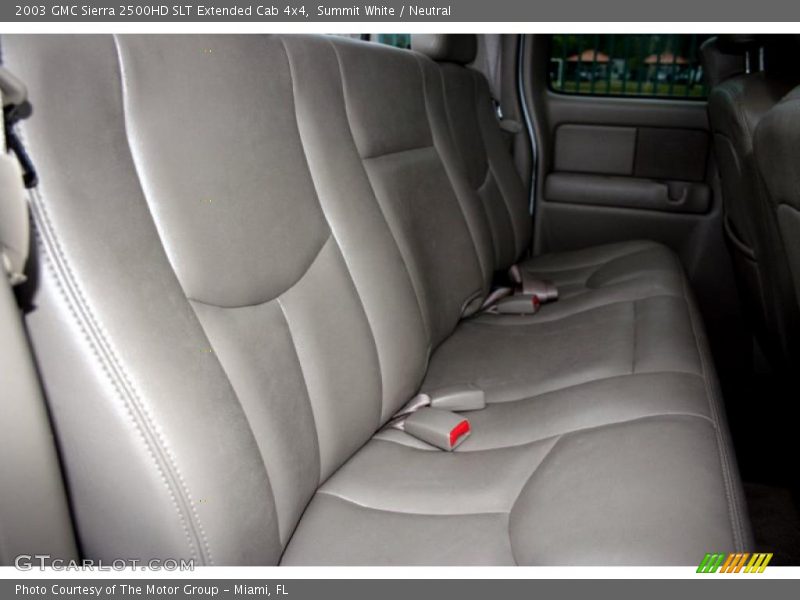 Summit White / Neutral 2003 GMC Sierra 2500HD SLT Extended Cab 4x4