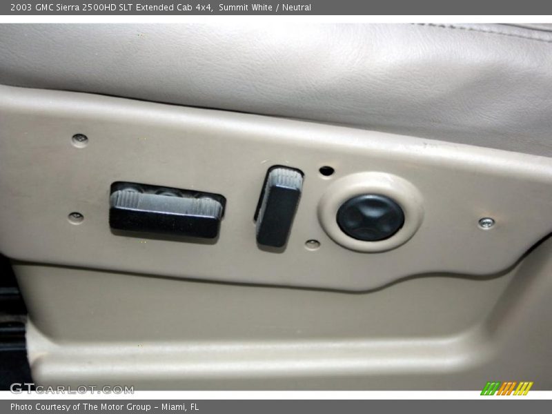 Summit White / Neutral 2003 GMC Sierra 2500HD SLT Extended Cab 4x4