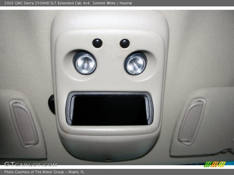 Summit White / Neutral 2003 GMC Sierra 2500HD SLT Extended Cab 4x4