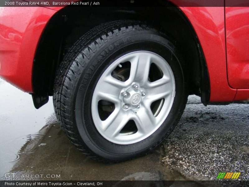 Barcelona Red Pearl / Ash 2008 Toyota RAV4 4WD