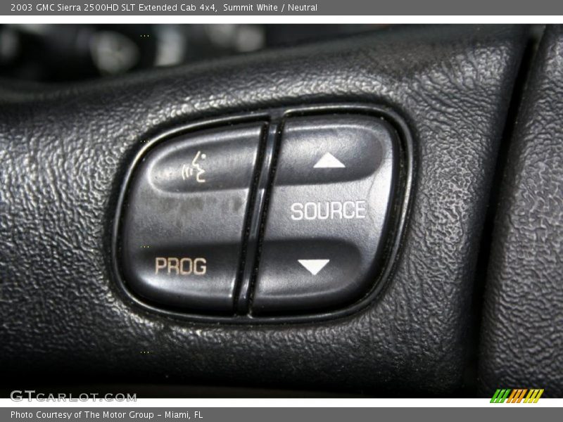 Summit White / Neutral 2003 GMC Sierra 2500HD SLT Extended Cab 4x4