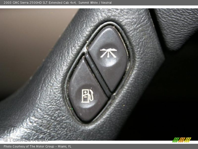Summit White / Neutral 2003 GMC Sierra 2500HD SLT Extended Cab 4x4