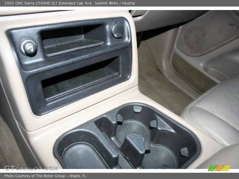 Summit White / Neutral 2003 GMC Sierra 2500HD SLT Extended Cab 4x4