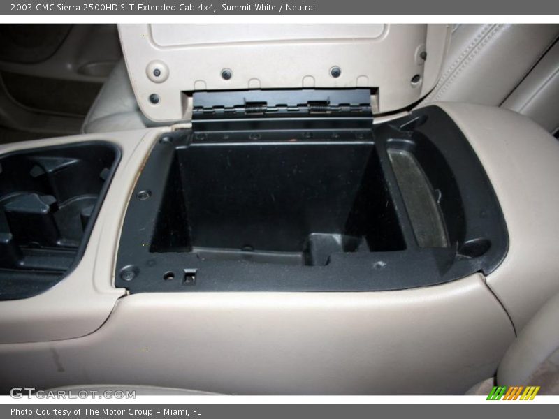 Summit White / Neutral 2003 GMC Sierra 2500HD SLT Extended Cab 4x4