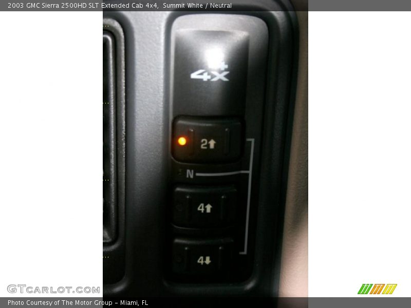 Summit White / Neutral 2003 GMC Sierra 2500HD SLT Extended Cab 4x4