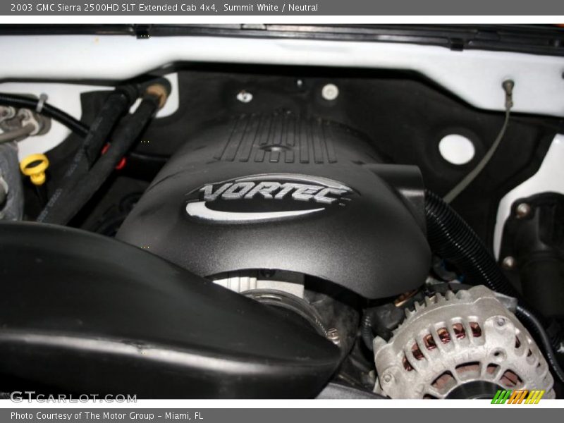 Summit White / Neutral 2003 GMC Sierra 2500HD SLT Extended Cab 4x4