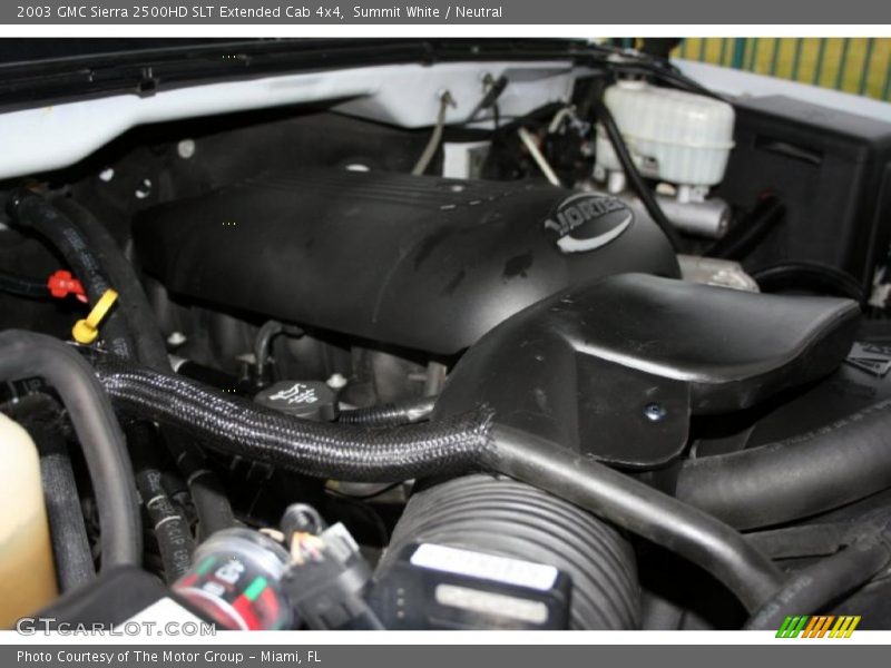 Summit White / Neutral 2003 GMC Sierra 2500HD SLT Extended Cab 4x4