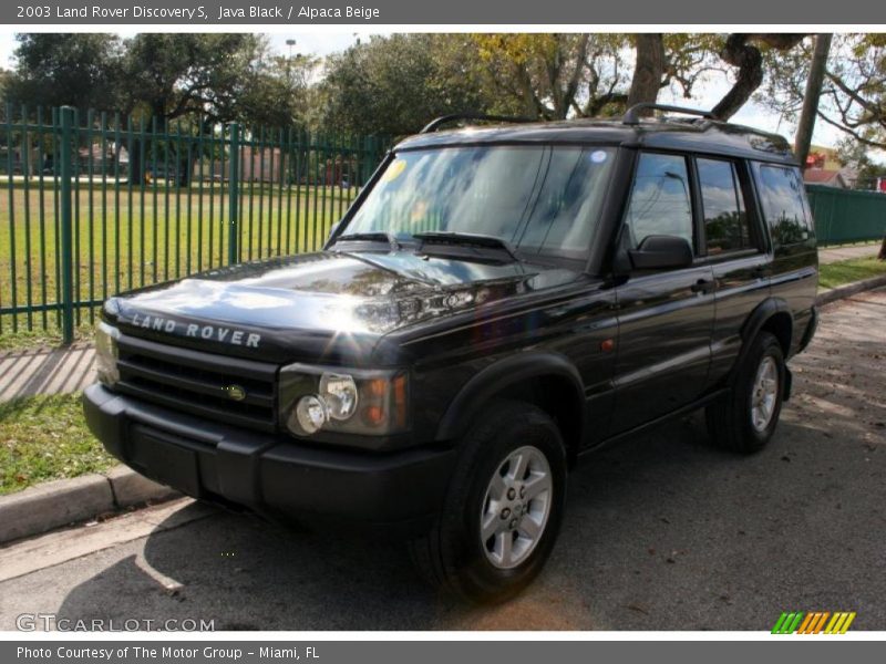 Java Black / Alpaca Beige 2003 Land Rover Discovery S