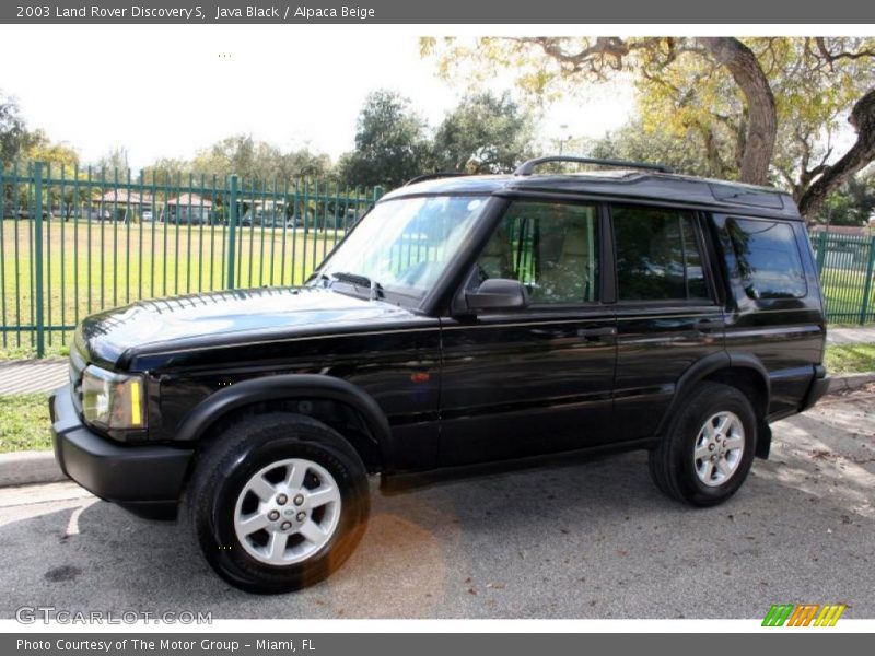 Java Black / Alpaca Beige 2003 Land Rover Discovery S