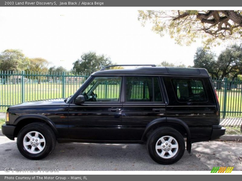 Java Black / Alpaca Beige 2003 Land Rover Discovery S