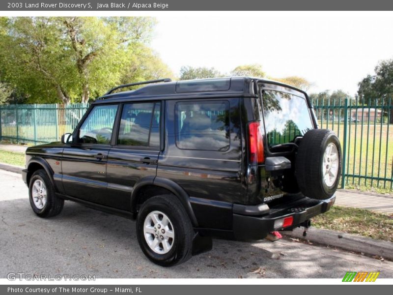 Java Black / Alpaca Beige 2003 Land Rover Discovery S
