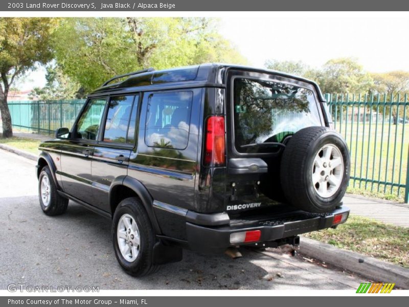 Java Black / Alpaca Beige 2003 Land Rover Discovery S