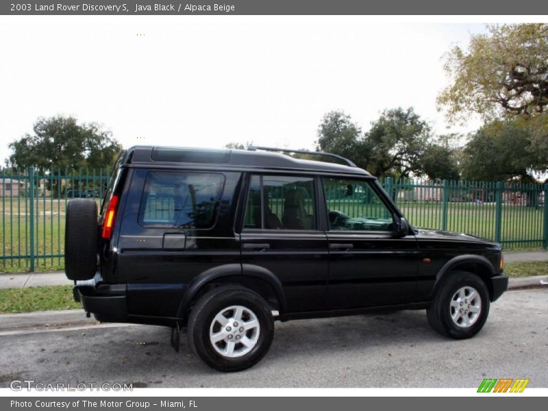 Java Black / Alpaca Beige 2003 Land Rover Discovery S