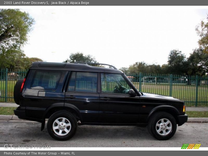 Java Black / Alpaca Beige 2003 Land Rover Discovery S