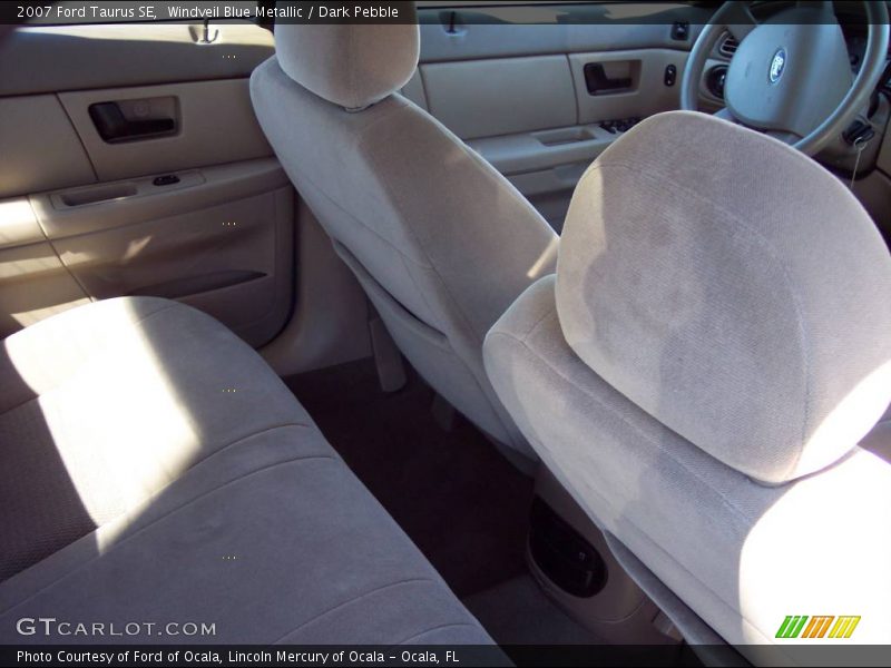 Windveil Blue Metallic / Dark Pebble 2007 Ford Taurus SE