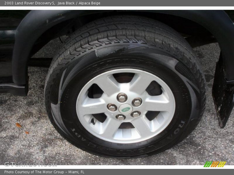 Java Black / Alpaca Beige 2003 Land Rover Discovery S