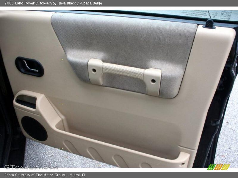 Java Black / Alpaca Beige 2003 Land Rover Discovery S