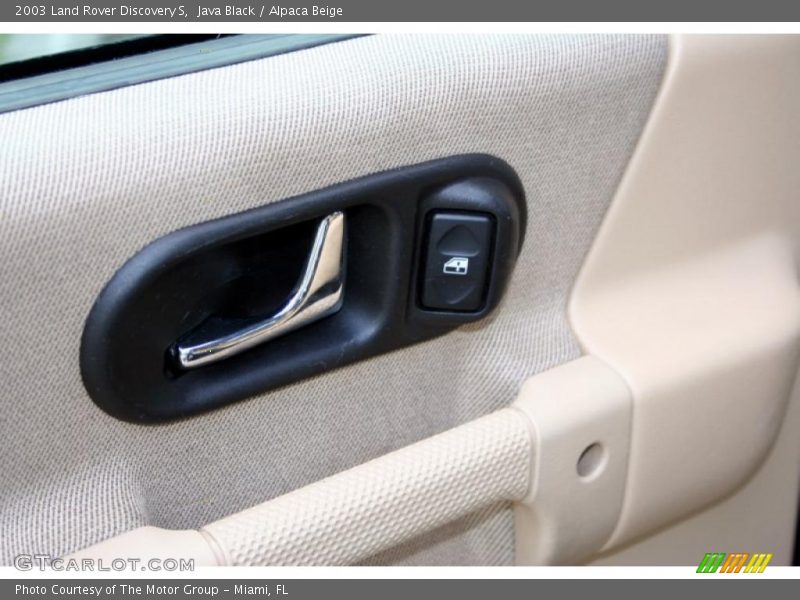 Java Black / Alpaca Beige 2003 Land Rover Discovery S